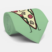 Pizza Slize Krawatte (Gerollt)