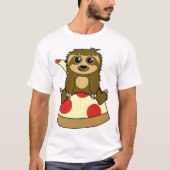 Pizza Sloth T-Shirt (Vorderseite)