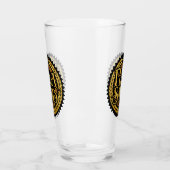 Pizza Snob - lustiger Pizzafreund Glas (Links)