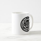 Pizza Snob - lustiger Pizzafreund Kaffeetasse (VorderseiteRechts)