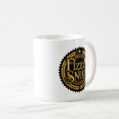 Pizza Snob - lustiger Pizzafreund Kaffeetasse (VorderseiteRechts)