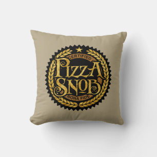 Pizza Snob - lustiger Pizzafreund Kissen