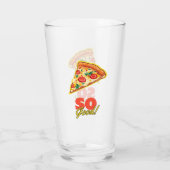 Pizza So gut! Glas (Rückseite)