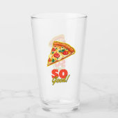 Pizza So gut! Glas (Vorderseite)