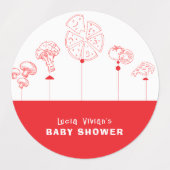 Pizza Sonderlieferung Etiketten (Design 1)