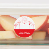 Pizza Sonderlieferung Etiketten (Befestigt)