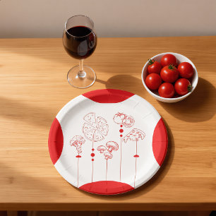 Pizza Special Delivery Baby Dusche Pappteller