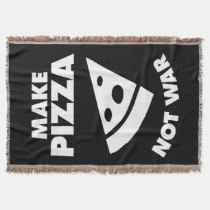 Pizza statt Krieg Decke