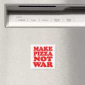Pizza statt Krieg Magnet (In Situ (Geschirrspüler))