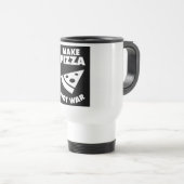 Pizza statt Krieg Reisebecher (VorderseiteRechts)