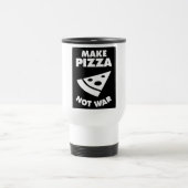Pizza statt Krieg Reisebecher (Mittel)