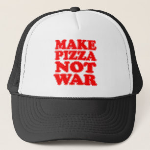 Pizza statt Krieg Truckerkappe