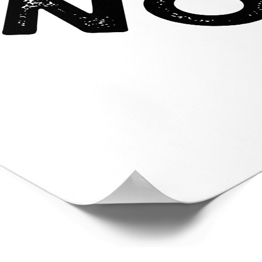 Pizza statt War Funny Peace Pub Poster (Ecke)