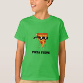 Pizza Steve T - Shirt für Kinder (Vorderseite)