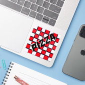 PIZZA STICKER (Laptop mit iPhone)