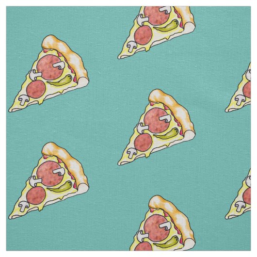 Pizza Stoff (Muster)