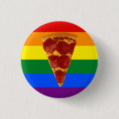 Pizza-Stolz Button (Vorderseite)