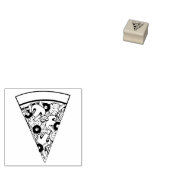 Pizza Supreme Combo Niedlich Kids Food Gummistempel (Stempel)