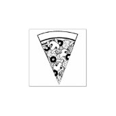 Pizza Supreme Combo Niedlich Kids Food Gummistempel (Prägung)