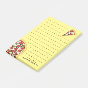 Pizza Supreme Combo Niedlich Kids Food Post-it Klebezettel