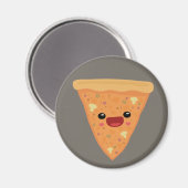 Pizza-Süsse Magnet (Vorderseite/Rückseite)