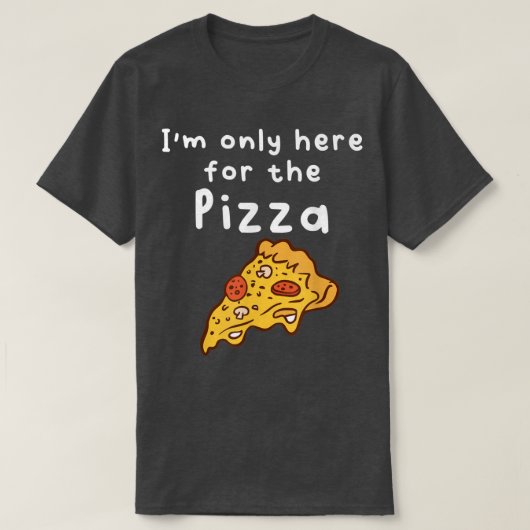 Pizza-T - Shirt (Design vorne)