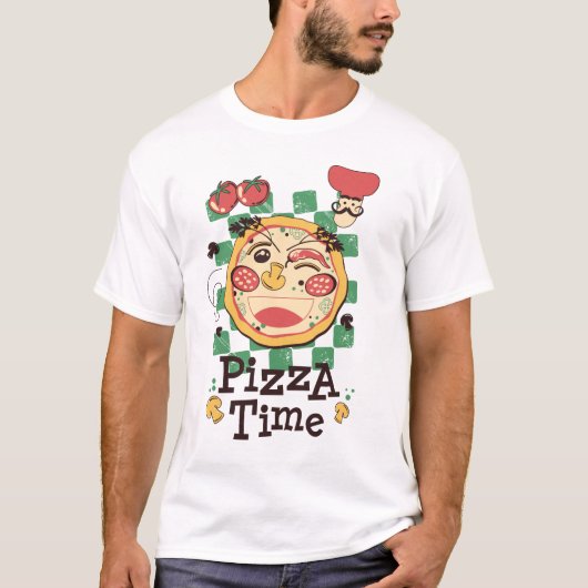 Pizza T - Shirt (Vorderseite)