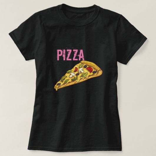 Pizza T-Shirt (Design vorne)
