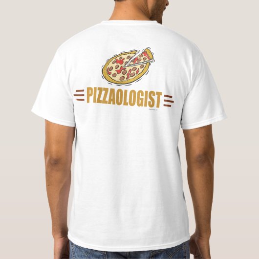 Pizza T-Shirt (Rückseite)