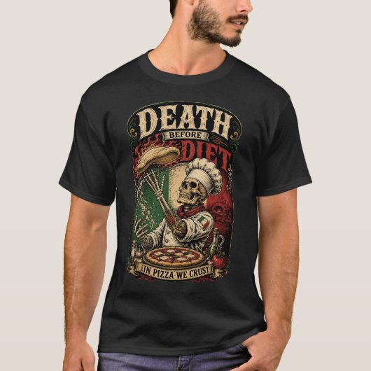 Pizza T-Shirt (Vorderseite)