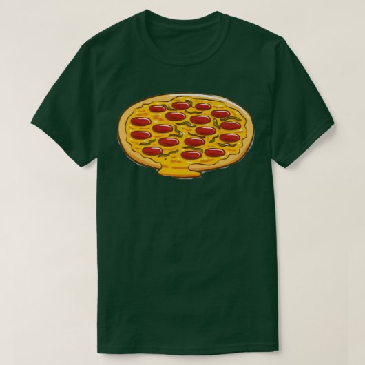 Pizza T-Shirt (Design vorne)