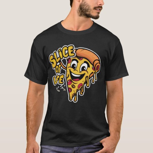 Pizza T-Shirt (Vorderseite)