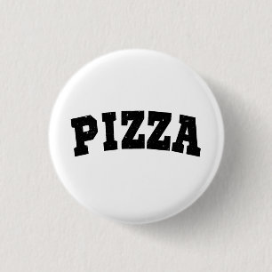 Pizza T - Shirt Trucker Button