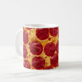 Pizza-Tasse Kaffeetasse (Vorderseite Links)