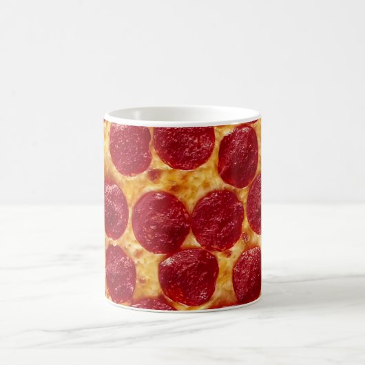 Pizza-Tasse Kaffeetasse (Mittel)