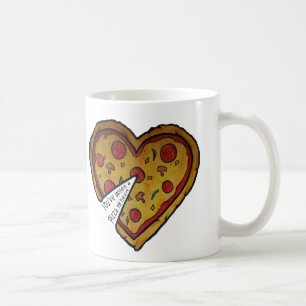 Pizza-Tasse Kaffeetasse