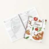 Pizza Theme Rezept Buch (Innenseite)