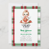 Pizza-Themed A-Slice of Heaven Baby Shower Einladung (Vorderseite)