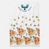 Pizza Themed Geschirrtuch (Vertikal)