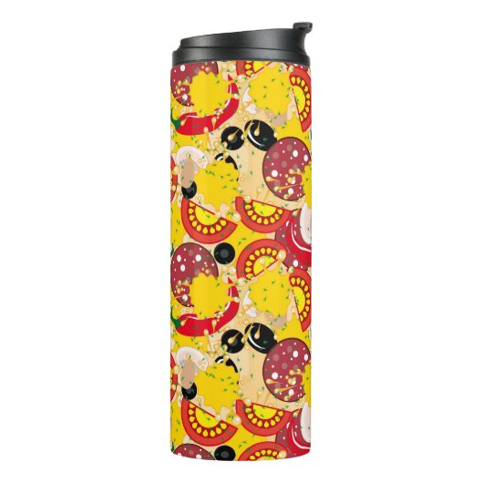 Pizza Thermosbecher (Nach links gedreht)