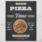 Pizza Time Flyer (Vorne)