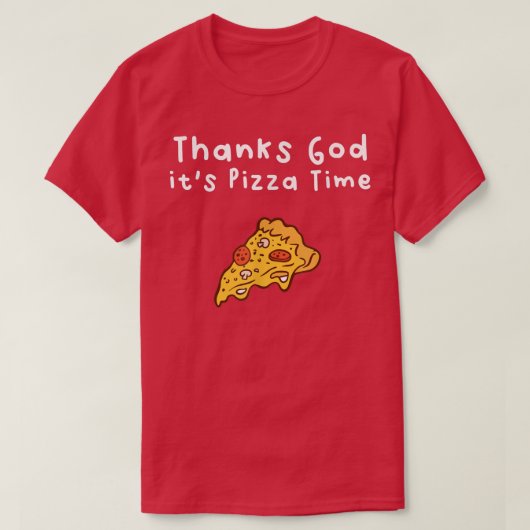 Pizza Time T-Shirt (Design vorne)