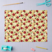 Pizza Toppings Pattern Seidenpapier (Basteln)
