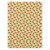 Pizza Toppings Pattern Tischdecke (Vorderseite)