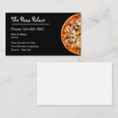 Pizza-Torten-Italiener-Restaurant Visitenkarte (Vorne/Hinten)