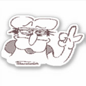 Pizza Tower Peppino Spaghetti Sticker (Vorderseite)