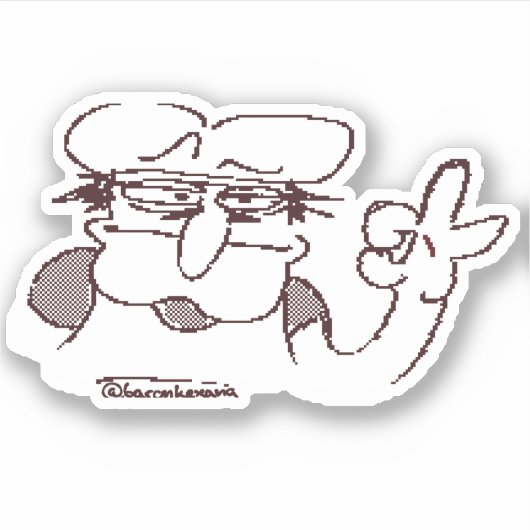 Pizza Tower Peppino Spaghetti Sticker (Vorderseite)