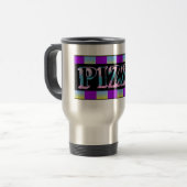 Pizza Travel Mug Reisebecher (Vorderseite Links)