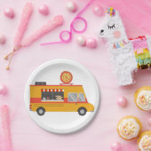 Pizza Truck Papierplatte Pappteller (Party)