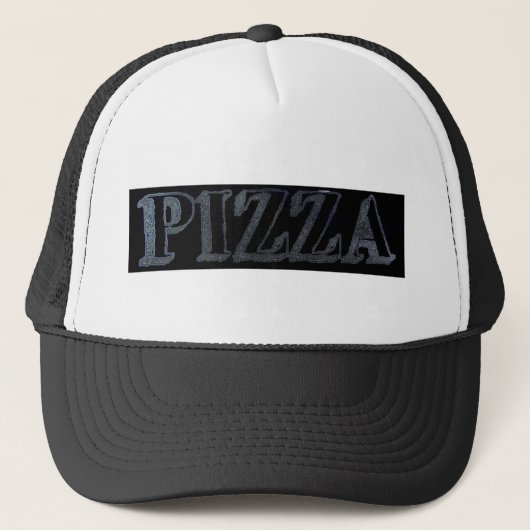 Pizza Trucker Hat Truckerkappe (Vorderseite)